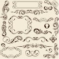 Design elements set Royalty Free Stock Photo