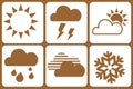 Design Elements - weather Royalty Free Stock Photo