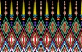 Peruvian american indian pattern tribal ethnic motifs geometric vector background.