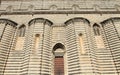 Design of the facade of Cathedral of Orvieto Royalty Free Stock Photo