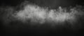 The design features abstract white smoke set against a dark-colored background Royalty Free Stock Photo