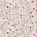 Seamless Micro Floral Pattern With Tiny Flowers in Pastel Shades for Modern Textile Design Ready for Various Royalty Free Stock Photo