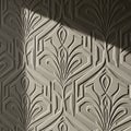 Design featuring an embossed geometric pattern with symmetrical Royalty Free Stock Photo