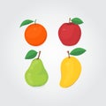 Vector populer fruit