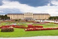 Design of garden Schonbrunn palace Vienna