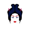 DESIGN GEISHA hand -- painted edition