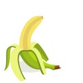 Green banana fruit tasty and healty
