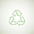 Design and green color signify sustainability and environmenta Royalty Free Stock Photo