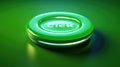 design green web button Royalty Free Stock Photo
