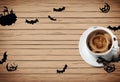 Best-Selling Brew in Halloween Style: Coffee Art Spooky