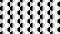 Geometric Seamless Pattern on Black Grey and White