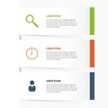 Design infographic. Clean banners template. Vector