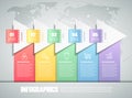 Design infographic template. can be used for workflow layout, diagram Royalty Free Stock Photo