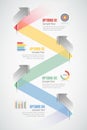 Design Infographic template 4 steps. for bussiness concept