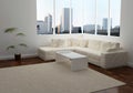 Design interior of elegance modern living room Royalty Free Stock Photo