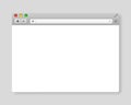 Design internet browser template.