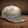 Design A Jeffreys Bay Surf Spot Hat With Hyper Detail And Limited Colors