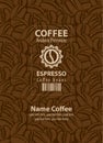 Design labels for coffee beans