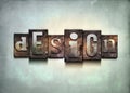 Design letterpress. Royalty Free Stock Photo
