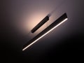 Design loft lamp with dim light and straight long line of beam
