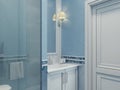 Design of modern bathroom Royalty Free Stock Photo