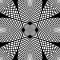 Design monochrome grid geometric background Royalty Free Stock Photo