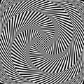 Design monochrome vortex circular background