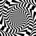 Design monochrome whirl movement background