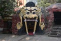 Design of Nazar Battu entrance inside Laxminarayan Temple in New Delhi, India