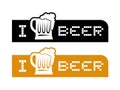 Nice beer symbol