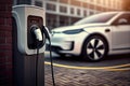 Design option for electric refueling for cars