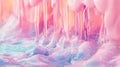 design pastel style melting source code Royalty Free Stock Photo