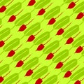 Design pattern depicting banana plantations