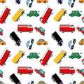 Design patterns with truck ornaments