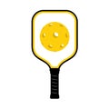 Pickleball racket illustration