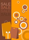 Design of poster / flyer for shopping sale