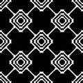 black white airrow geometric pattern Royalty Free Stock Photo