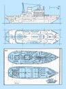 Design projects of modern ships