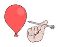 Design of puncture balloon