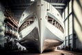 Design and repair of ships on land in factory shipbuilding