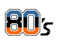 80s decade symbol