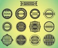 Design sale stamps and labels Royalty Free Stock Photo