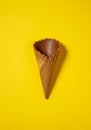 horn ice cream Royalty Free Stock Photo