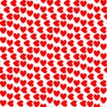 Design seamless colorful heart pattern Royalty Free Stock Photo