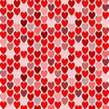 Design seamless colorful heart pattern. Valentines Royalty Free Stock Photo