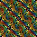 Design seamless colorful swirl pattern