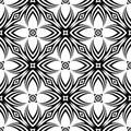 Design seamless decorative flower pattern Royalty Free Stock Photo