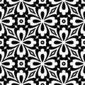 Design seamless decorative flower pattern Royalty Free Stock Photo