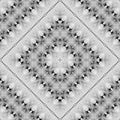 Design seamless monochrome diamond pattern Royalty Free Stock Photo