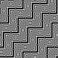 Design seamless monochrome diamond pattern Royalty Free Stock Photo